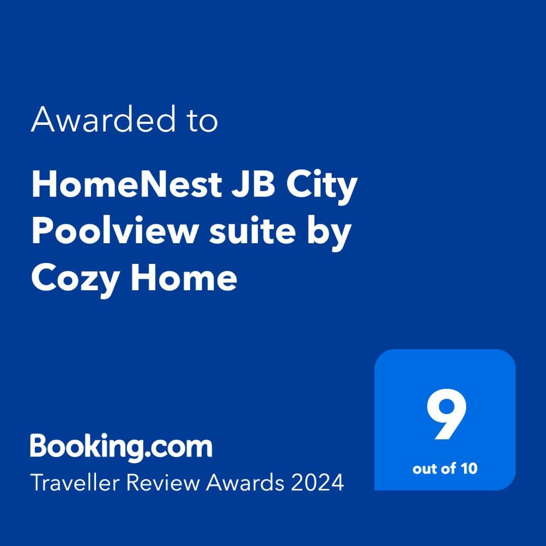 Homenest Jb City Poolview Suite By Cozy Home Johor Bahru Exteriör bild
