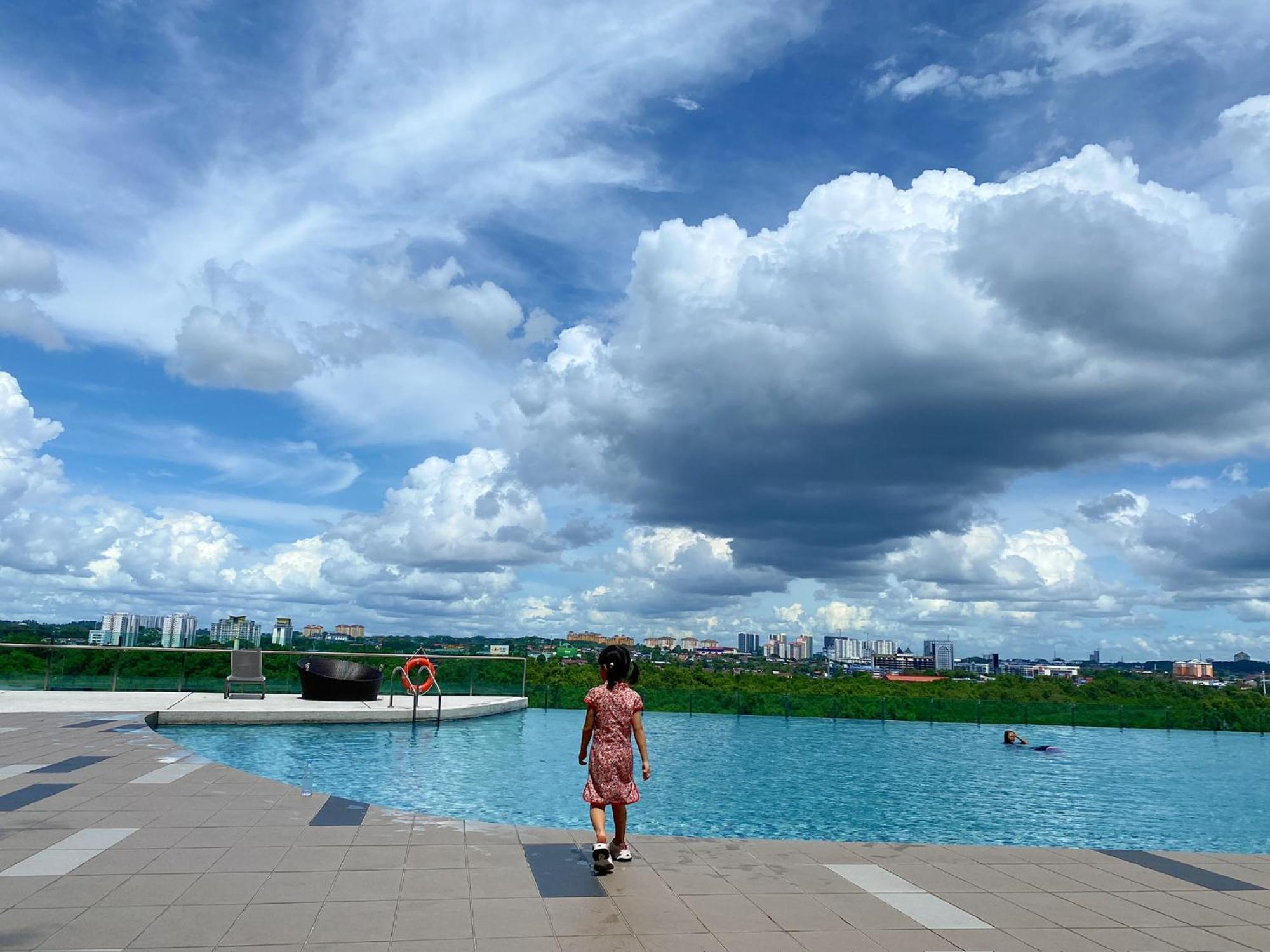 Homenest Jb City Poolview Suite By Cozy Home Johor Bahru Exteriör bild